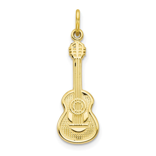 Dije de Guitarra en Oro Amarillo de 10K