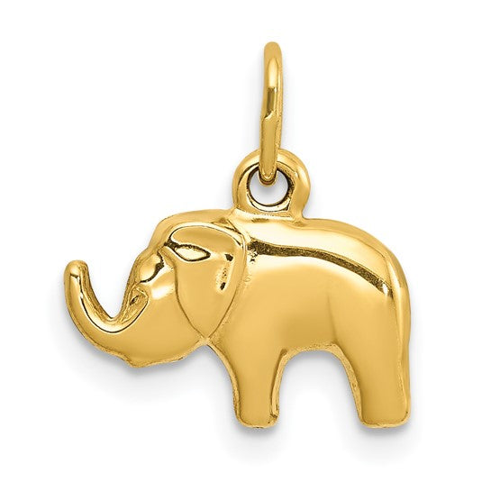 Colgante Elefante en Oro de 10K