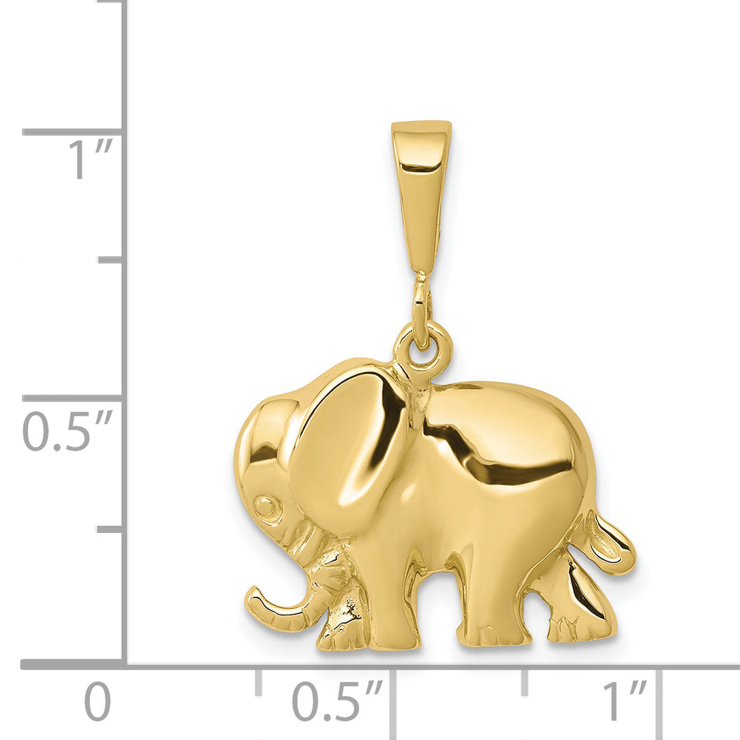 Dije de Elefante en Oro de 10k