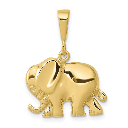 Dije de Elefante en Oro de 10k