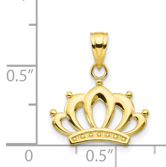 Colgante Corona en Oro de 10K