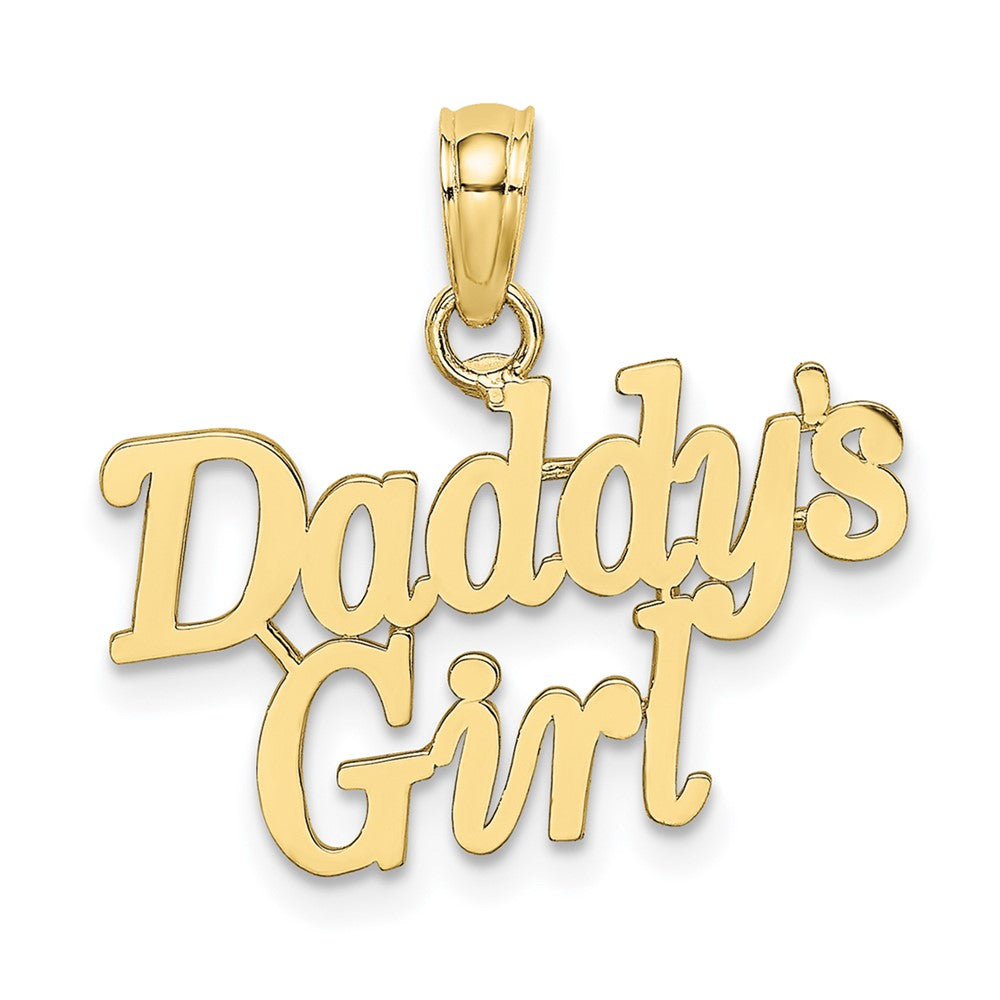 Dije "DADDY'S GIRL" en Oro de 10K