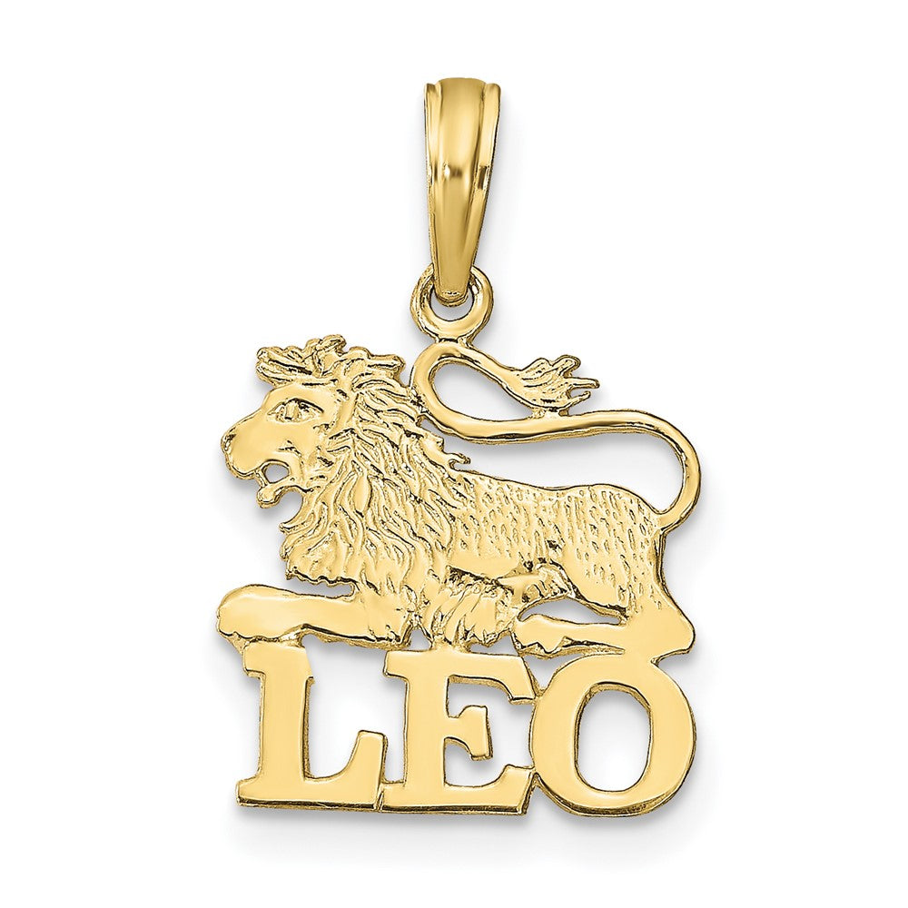 Dije de Leo en Oro de 10k