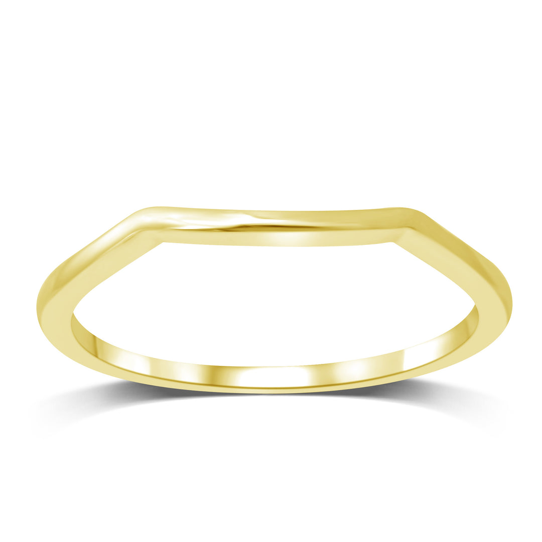 Banda Lisa en Oro Amarillo de 14k