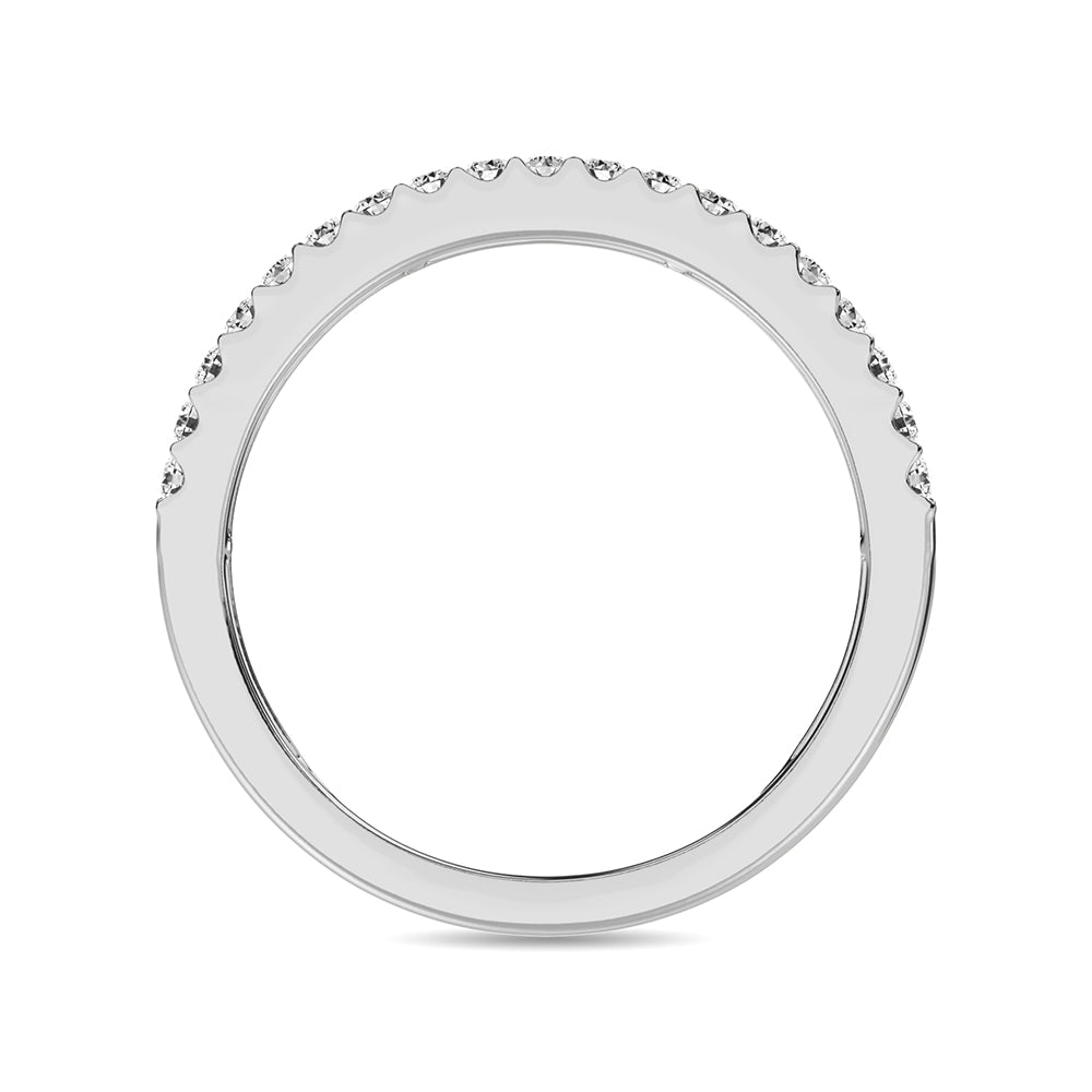 Diamante 3 1/5 Ct.Tw. Alianza de aniversario para mujer en oro blanco de 14 k