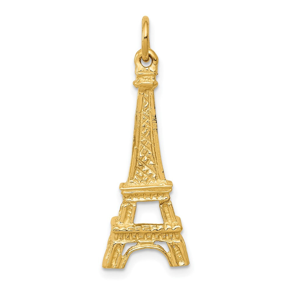 Colgante Torre Eiffel 14K Oro Amarillo