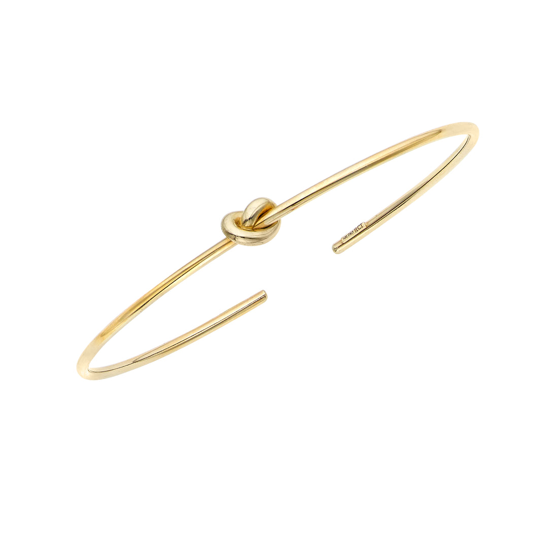 Brazalete con Nudo de Amor Amore en Oro de 14k