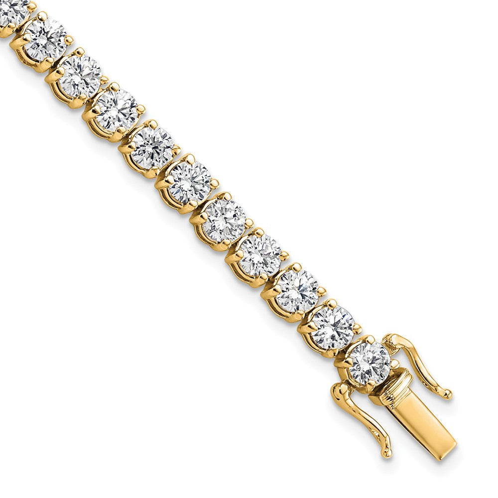 Pulsera Tennis con Diamantes de Laboratorio 14K VS/SI+ G+