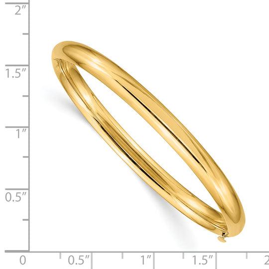 Brazalete para Bebé con Bisagra en Oro Amarillo de 14K (5mm)