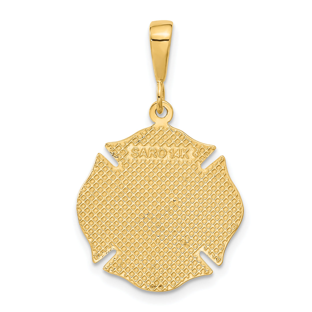 Colgante "Fire Rescue" de 14K