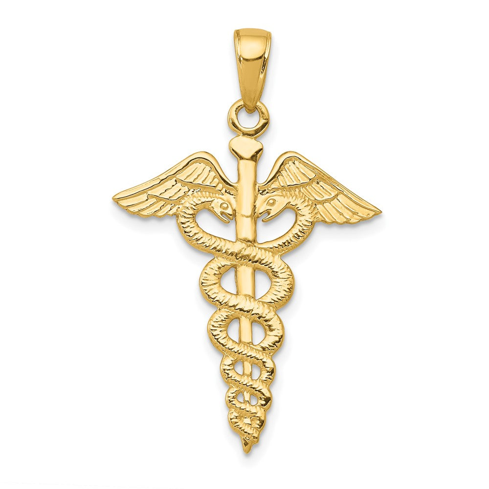 Colgante Caduceo en Oro de 14k