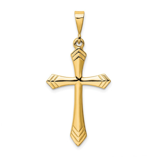 Colgante de Cruz de la Pasión en Oro de 14k