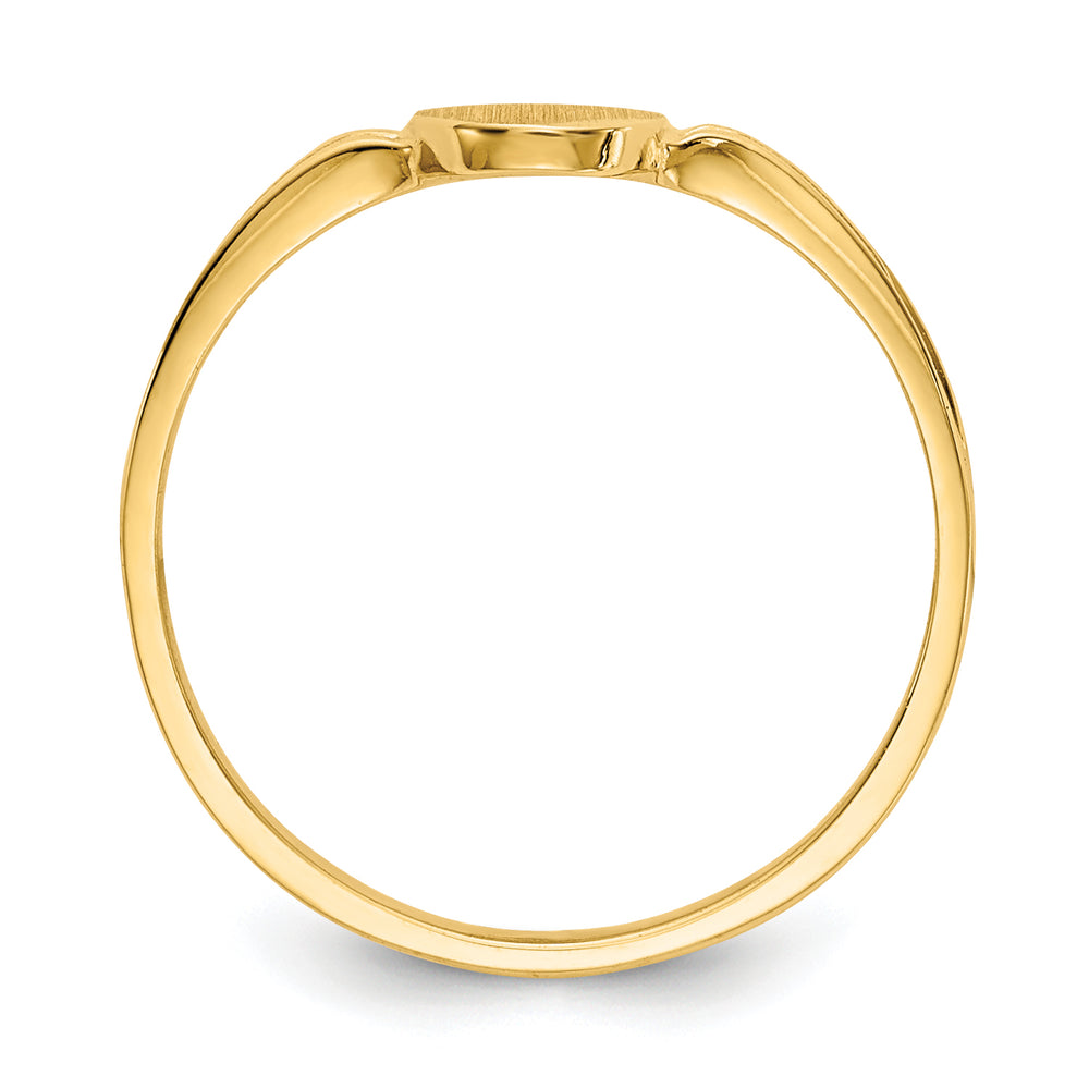 Anillo de Sello en Oro Amarillo de 14k