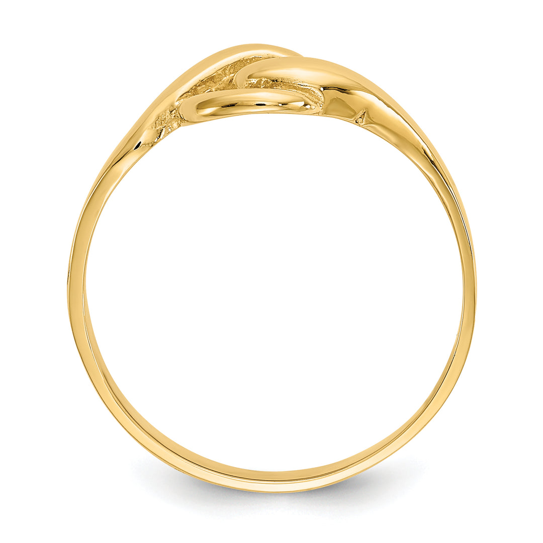 Anillo de Forma Libre en Oro Amarillo de 14k