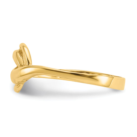 Anillo de Forma Libre en Oro Amarillo de 14k