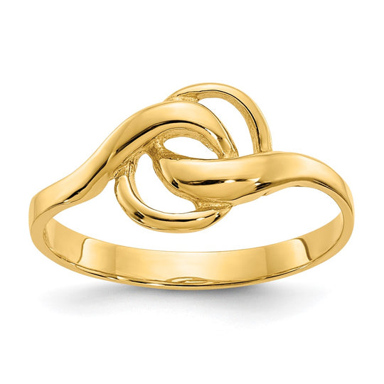 Anillo de Forma Libre en Oro Amarillo de 14k