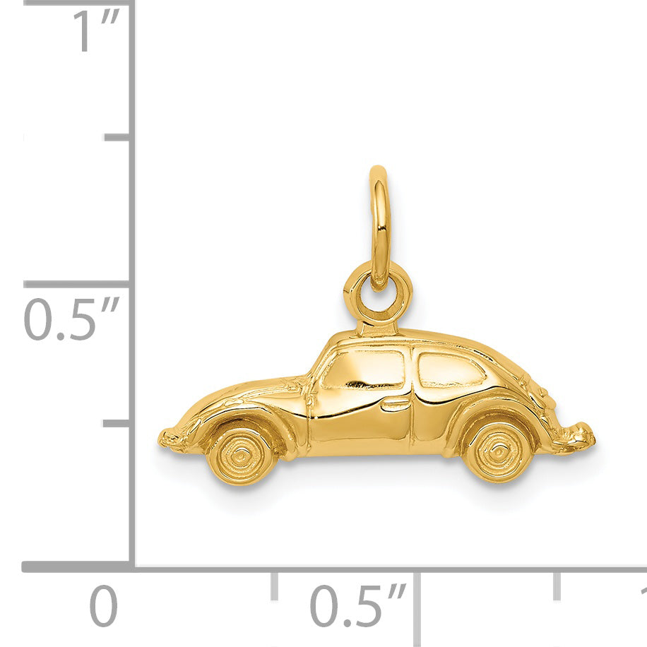 Dije de Coche en Oro Amarillo de 14K