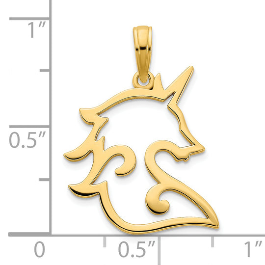 Dije de Unicornio 14K