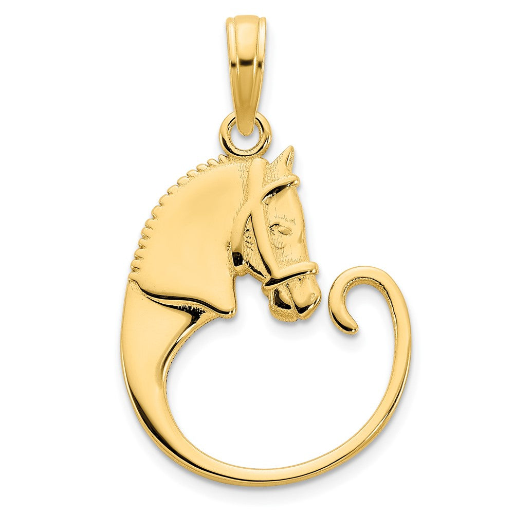 Colgante de Caballo en Oro Amarillo de 14K