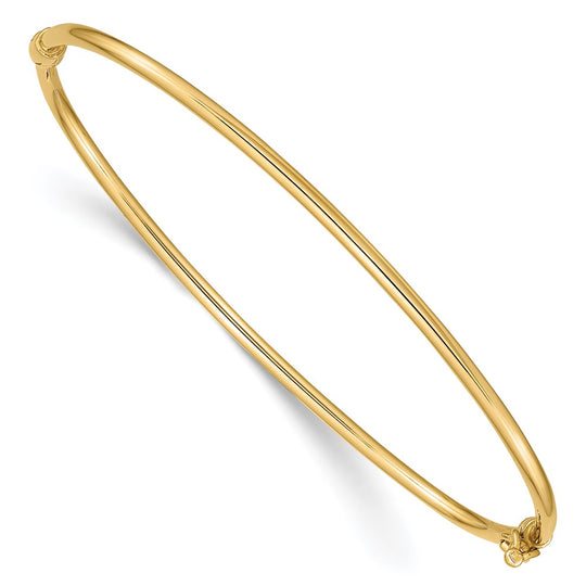 Brazalete Bangle 14K con Bisagra