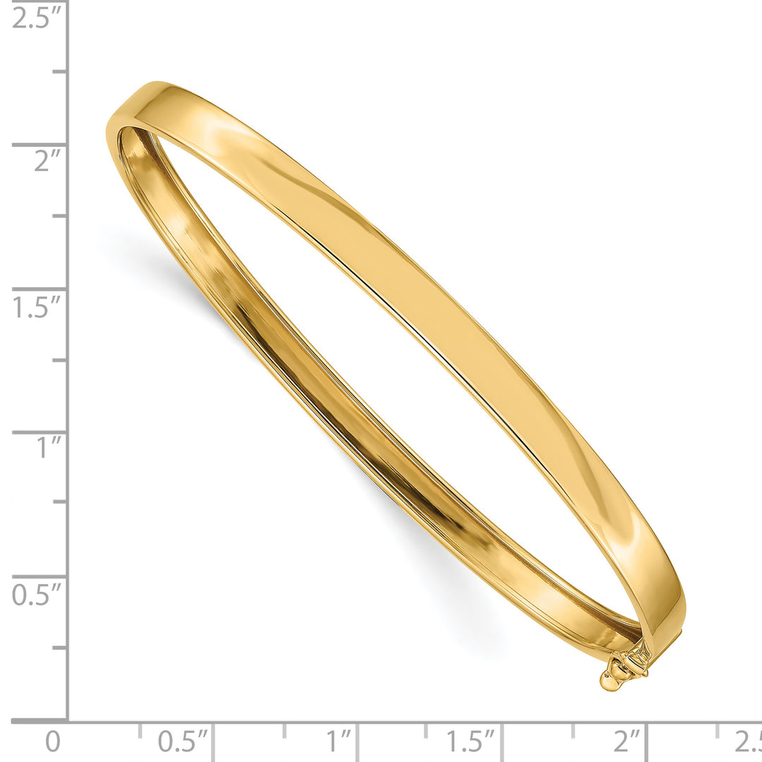 Brazalete Flexible en Oro Amarillo de 14K (5mm)