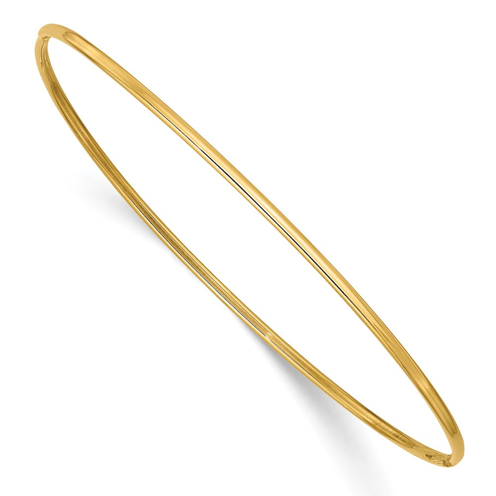 Brazalete Slip-on en Oro Amarillo de 14k de 1.5mm Pulido