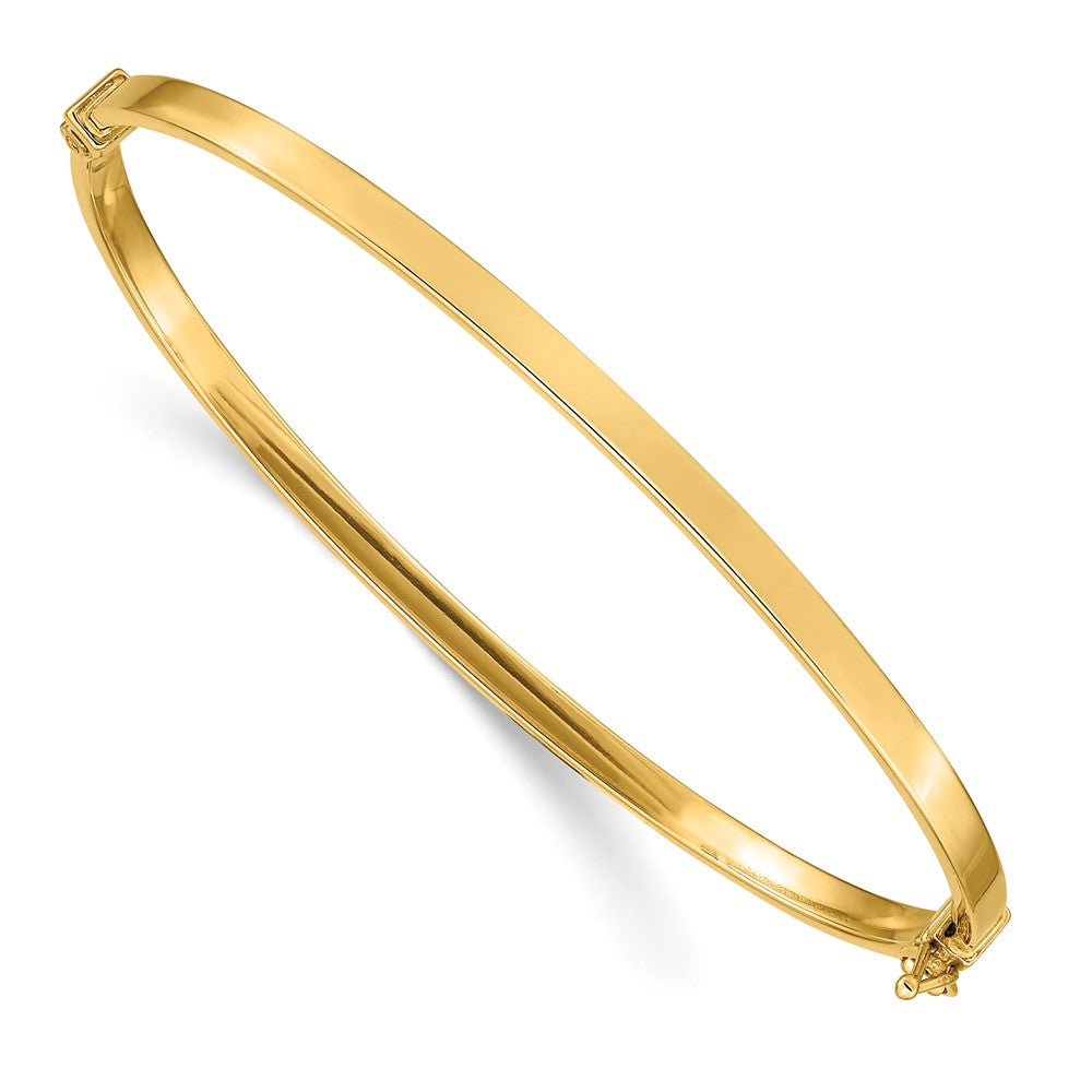 Brazalete Bangle Hingido Pulido 14K