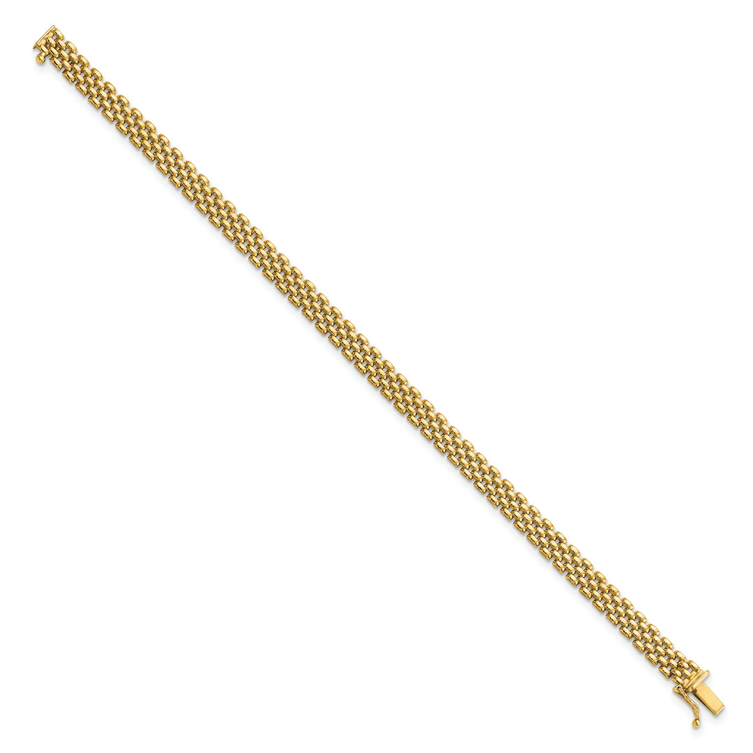 Brazalete de Enlace Panther de 6 mm en Oro de 14k