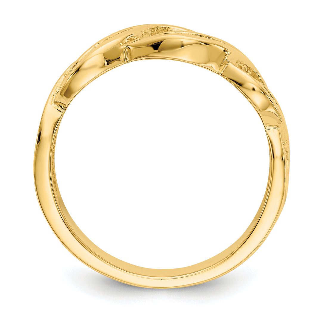 Anillo de Infinito en Oro Amarillo de 14k