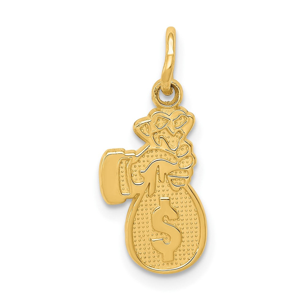 Dije de Bolsa de Dinero en Oro 14K