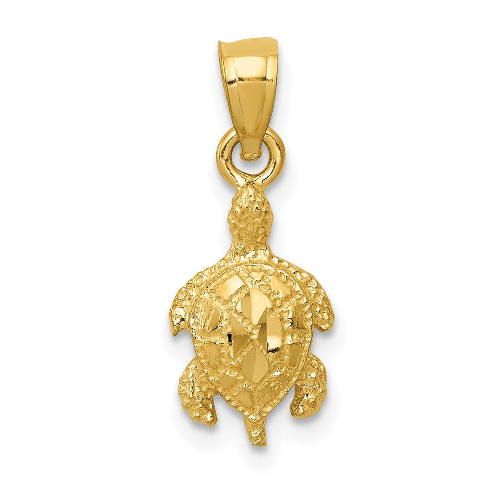 Dije de Tortuga en Oro Amarillo de 14K