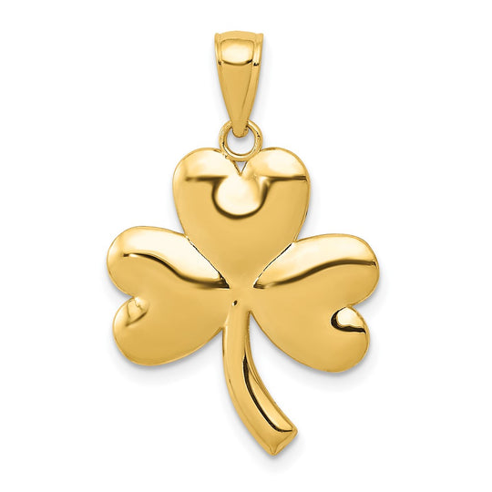 Colgante de Trébol en Oro 14K