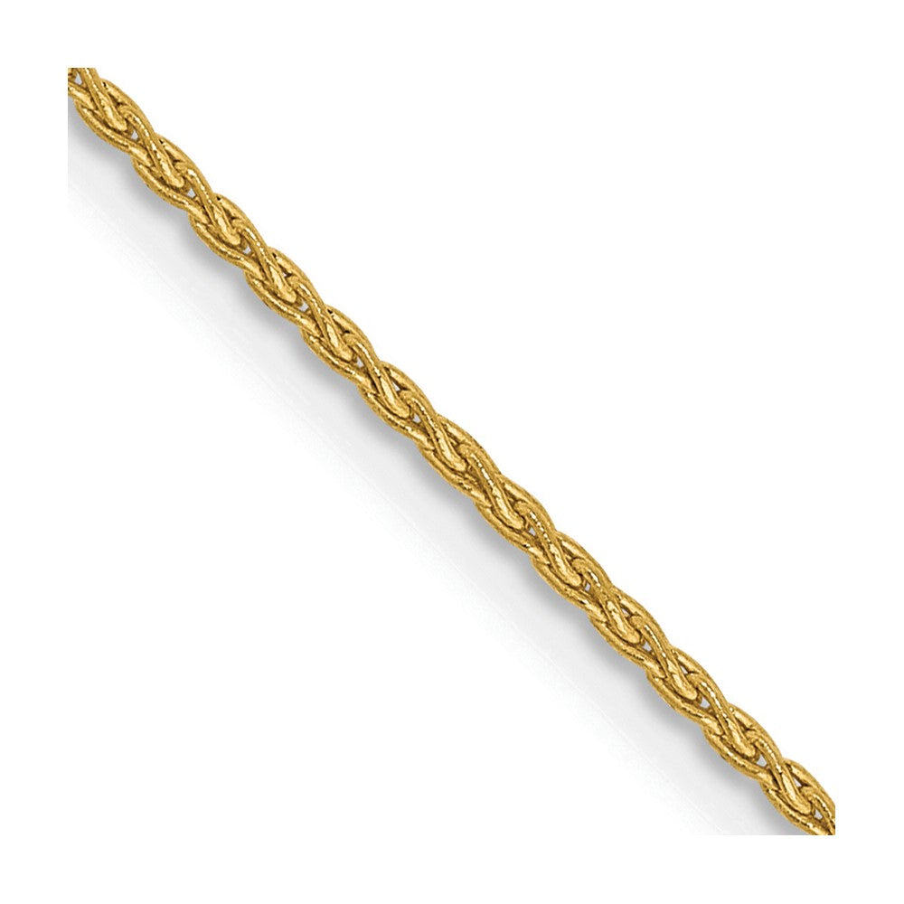 Cadena de trigo parisina de 14k y 1,2 mm