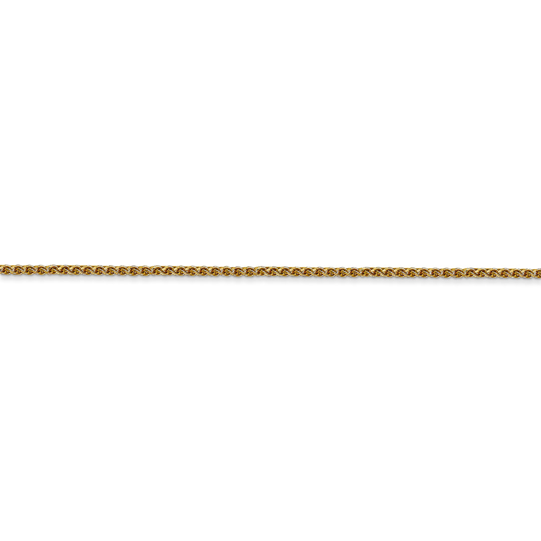 Cadena Spiga D/C de 14k y 1,25 mm