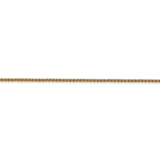 Cadena Spiga D/C de 14k y 1,25 mm