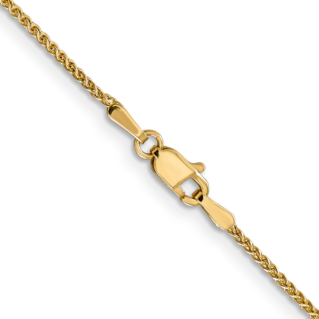 Cadena Spiga D/C de 14k y 1,25 mm