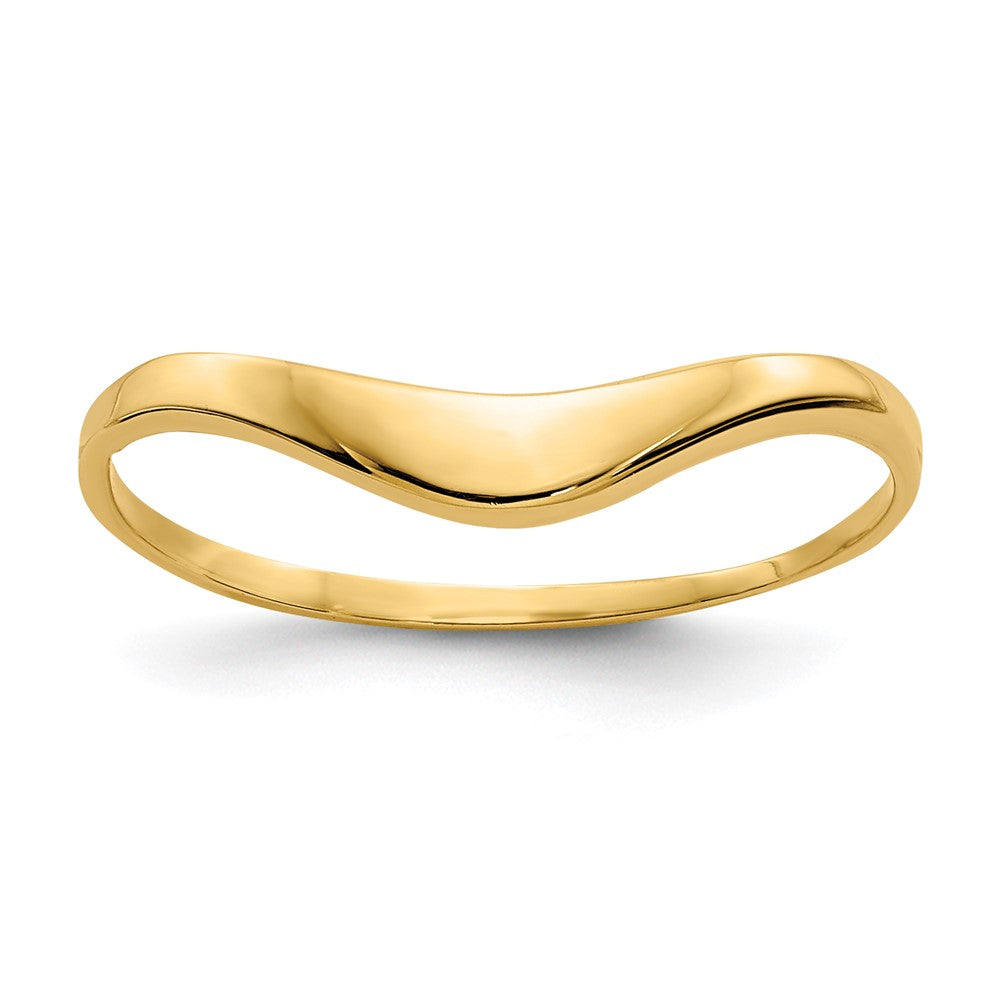 Anillo Dome Pulido de 14K