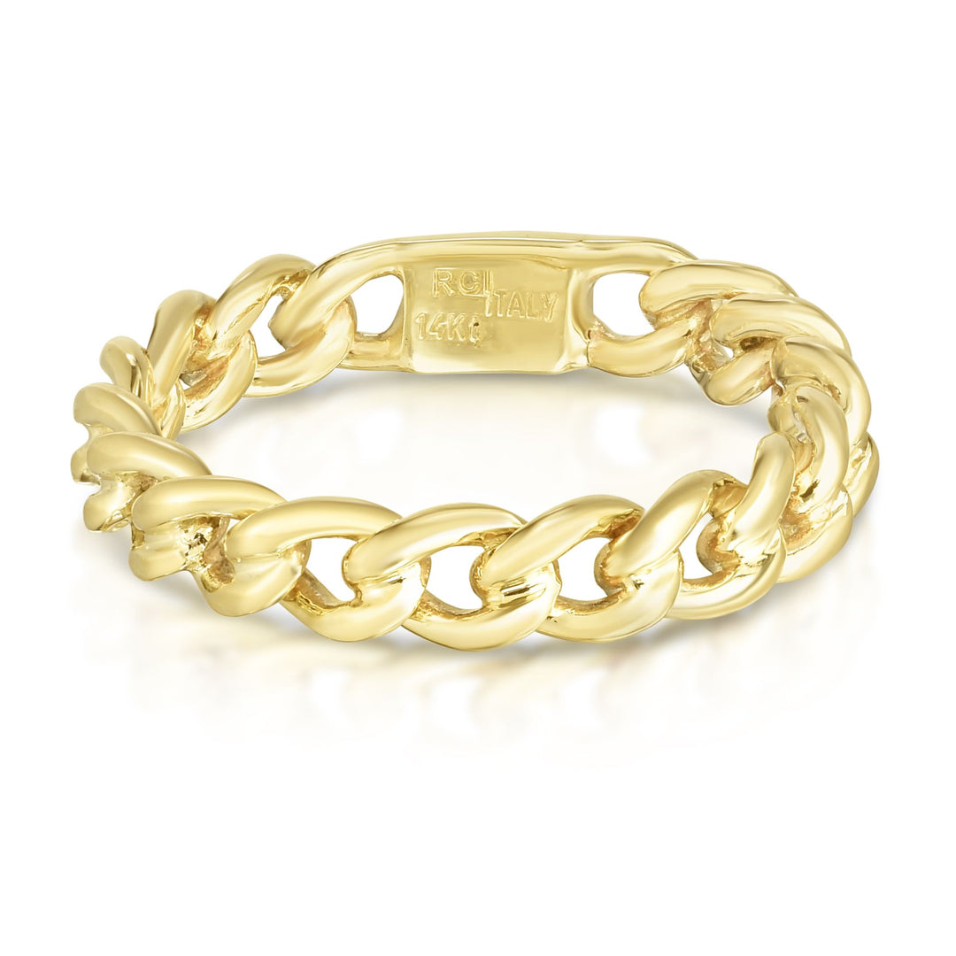 Anillo de Oro Amarillo de 14k