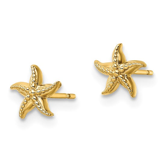 Pendientes de Estrella de Mar Madi K en Oro de 14k