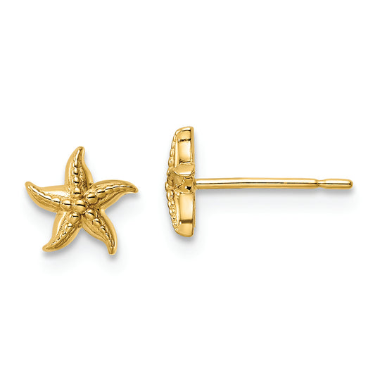 Pendientes de Estrella de Mar Madi K en Oro de 14k