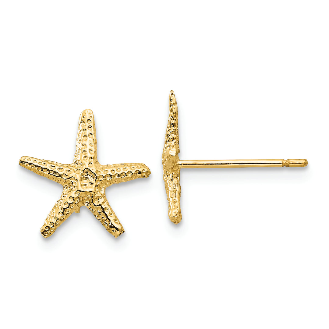 Pendientes de Estrella de Mar en Oro de 14k