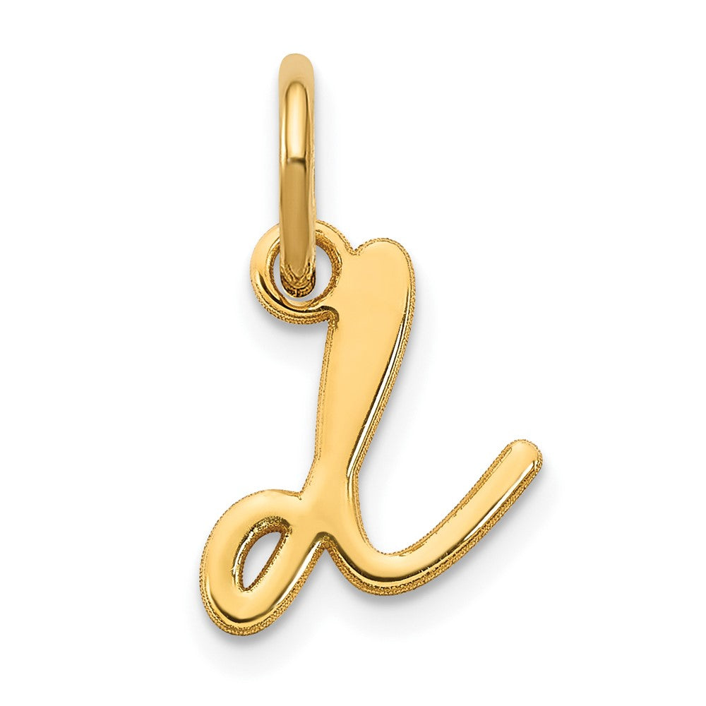 Dije con la Inicial "d" en Oro Amarillo de 14k