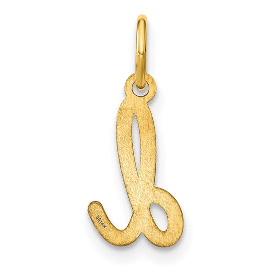 Dije con la Inicial "d" en Oro Amarillo de 14k