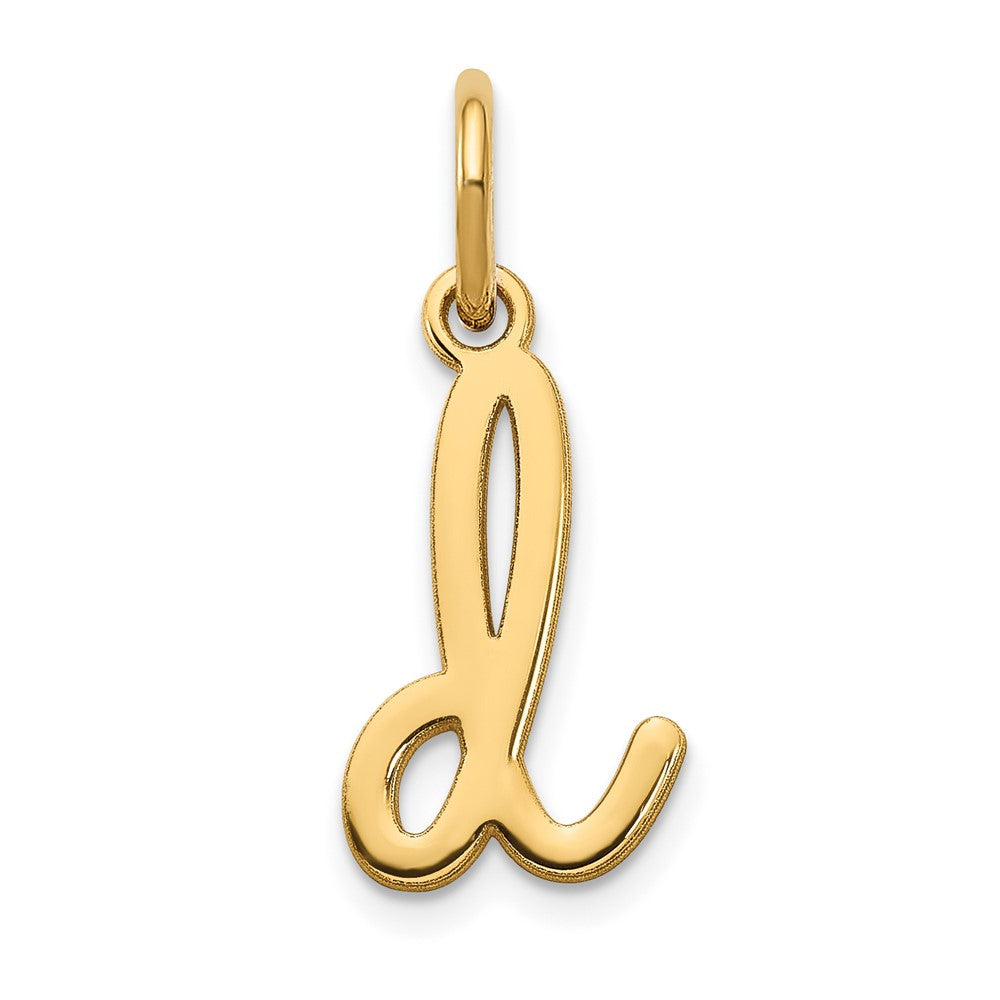 Dije con la Inicial "d" en Oro Amarillo de 14k