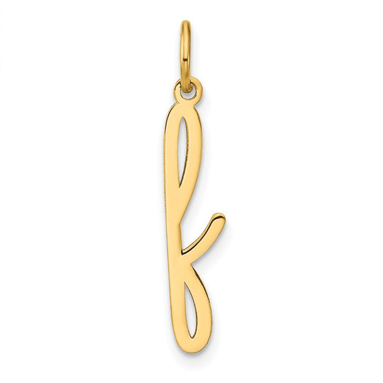 Dije con la Inicial "F" en Oro Amarillo de 14k