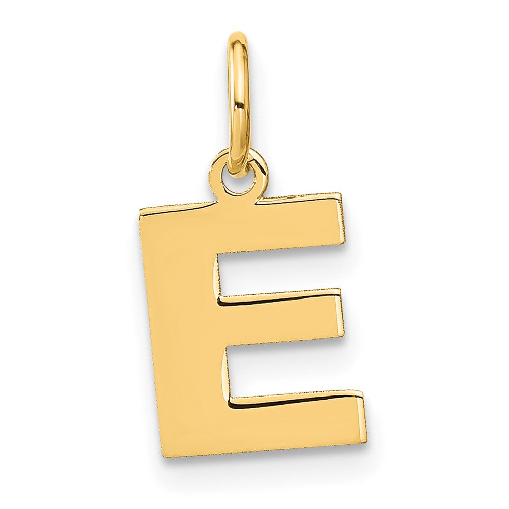 Dije con la Inicial "E" en Oro Amarillo de 14k