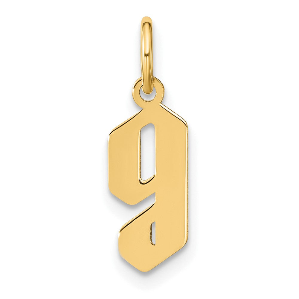 Colgante de Inicial con Letra "g" en Minúscula en Oro Amarillo de 14k