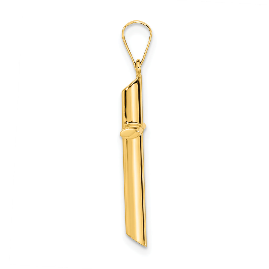 Colgante de Cruz Pulida 14K