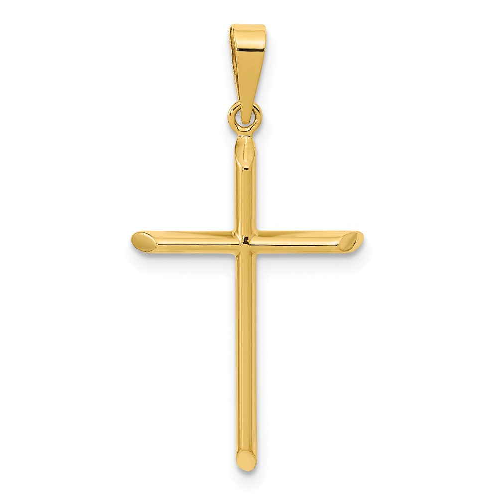 Colgante de Cruz Pulida 14K