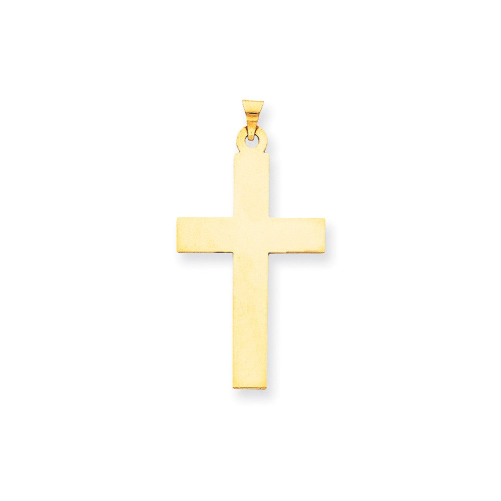 Colgante de Cruz Pulida 14K